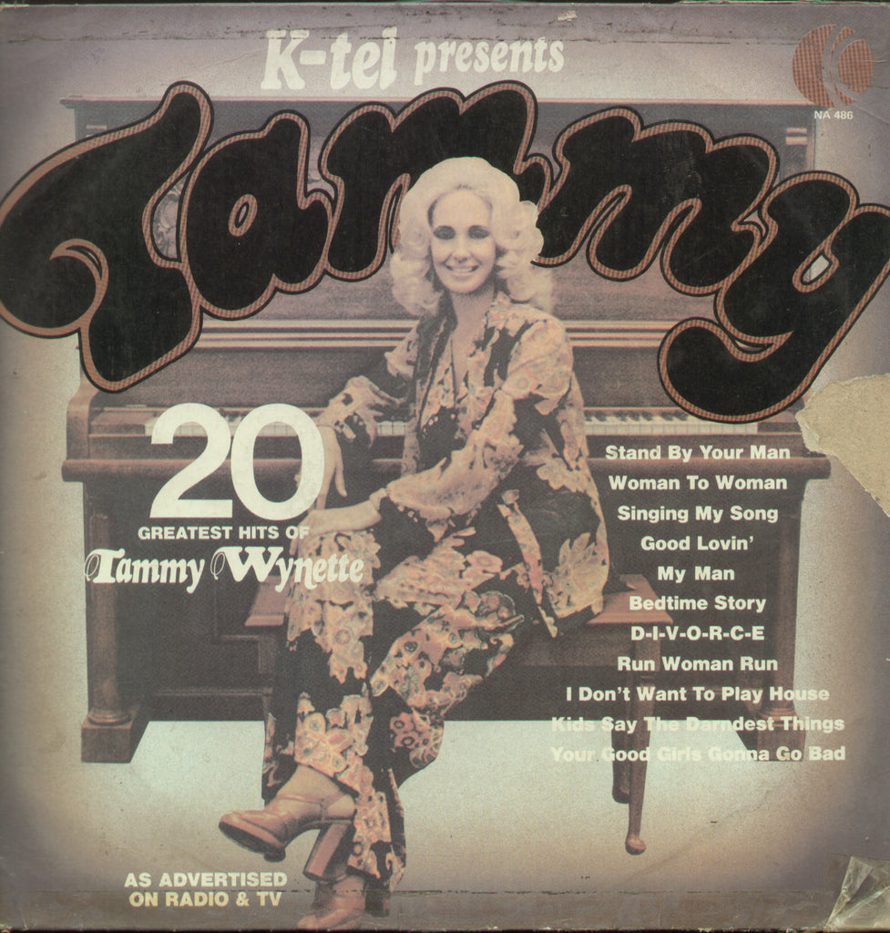 Tammy 20 Greatest Hits of Tammy Wynette - English Bollywood Vinyl LP