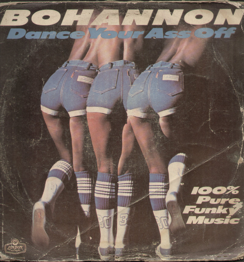 Bohannon Dance Your Ass Off — 1976 LP vinyl record cover