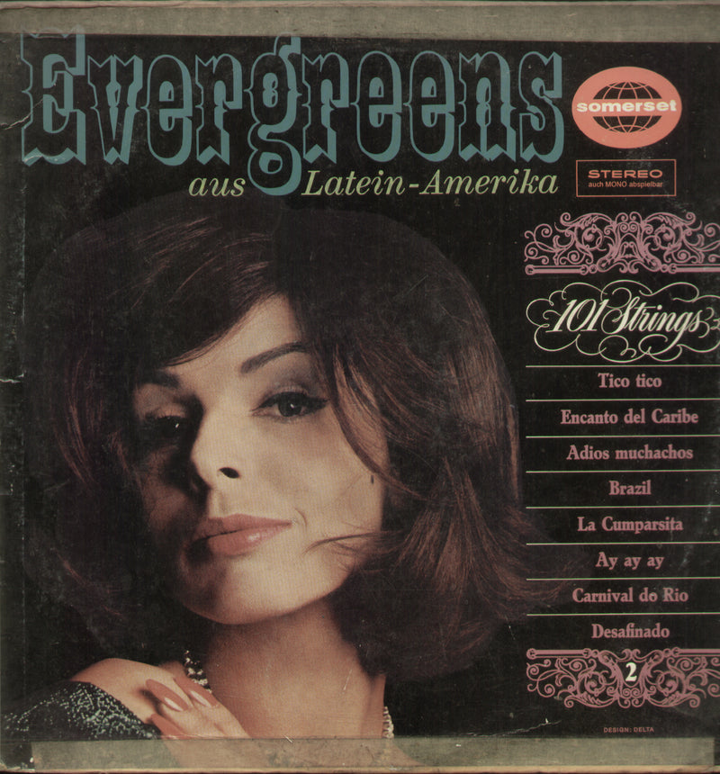 Amerika by Evergreens aus Latein — LP vinyl record cover