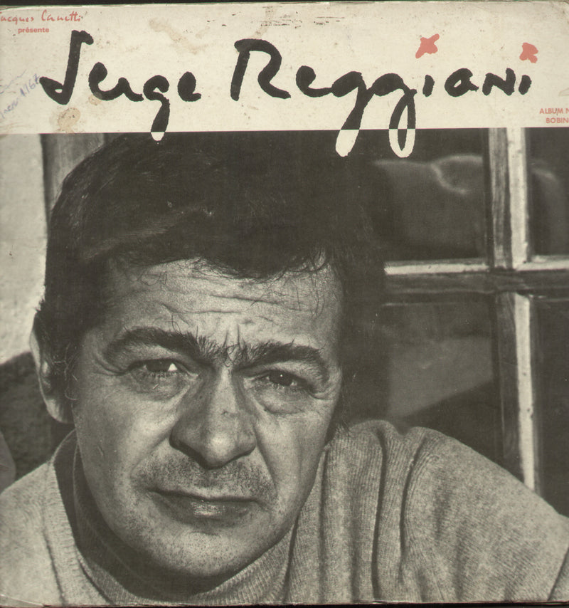 Serge Reggiani — LP vinyl record cover