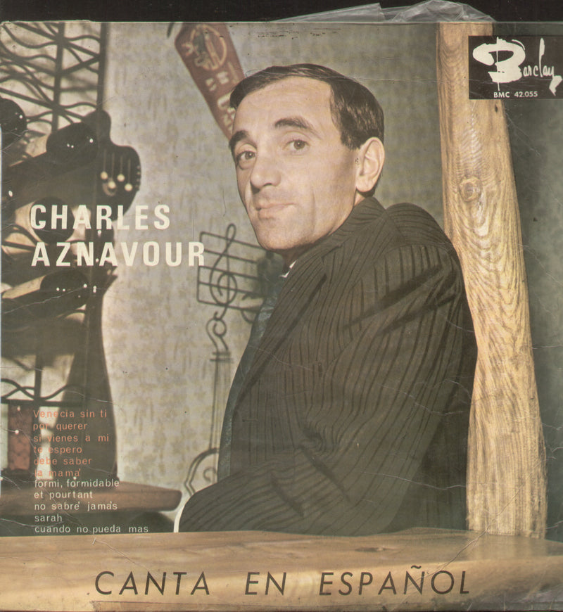 Charles Aznavour — LP vinyl record cover