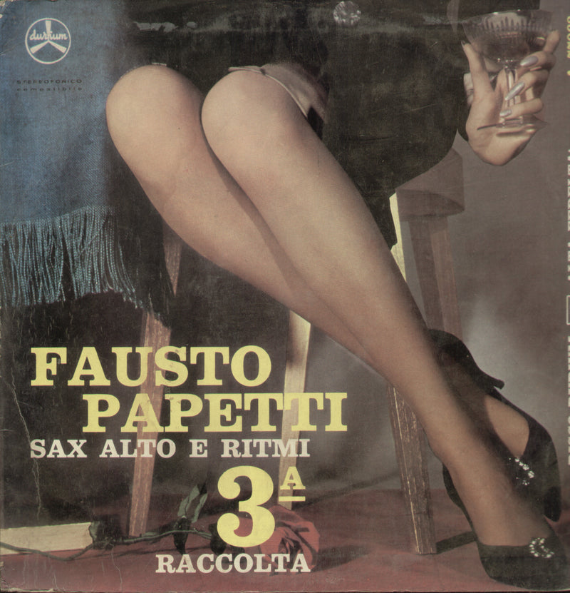 Fausto Papetti Sax Alto E Ritmi — 1961 LP vinyl record cover