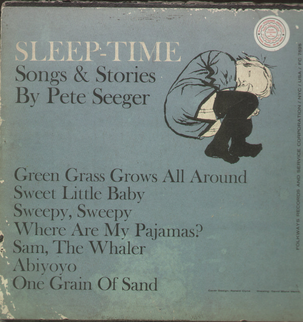 Sleep - Time Songs & Stories By Pete Seeger - English Vinyl LP