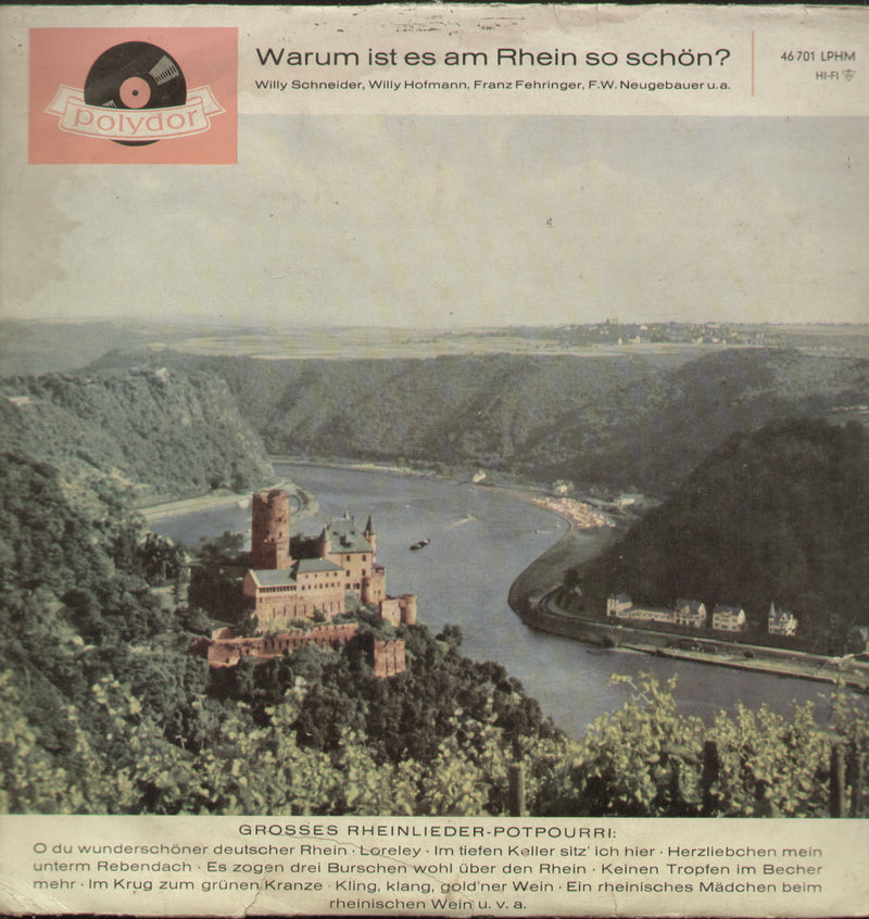 Warum ist es am Rhein so Schom ? — LP vinyl record cover