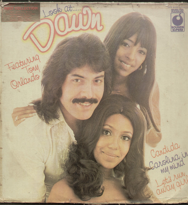 Look AT Dawn Featuring Tony Orlando — LP vinyl record cover