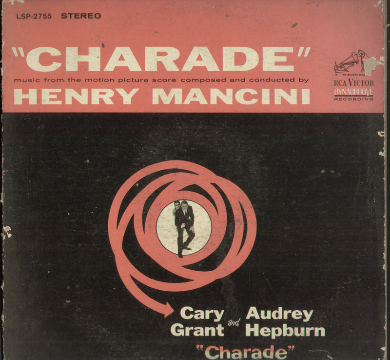 Charade Henry Mancini — LP vinyl record cover