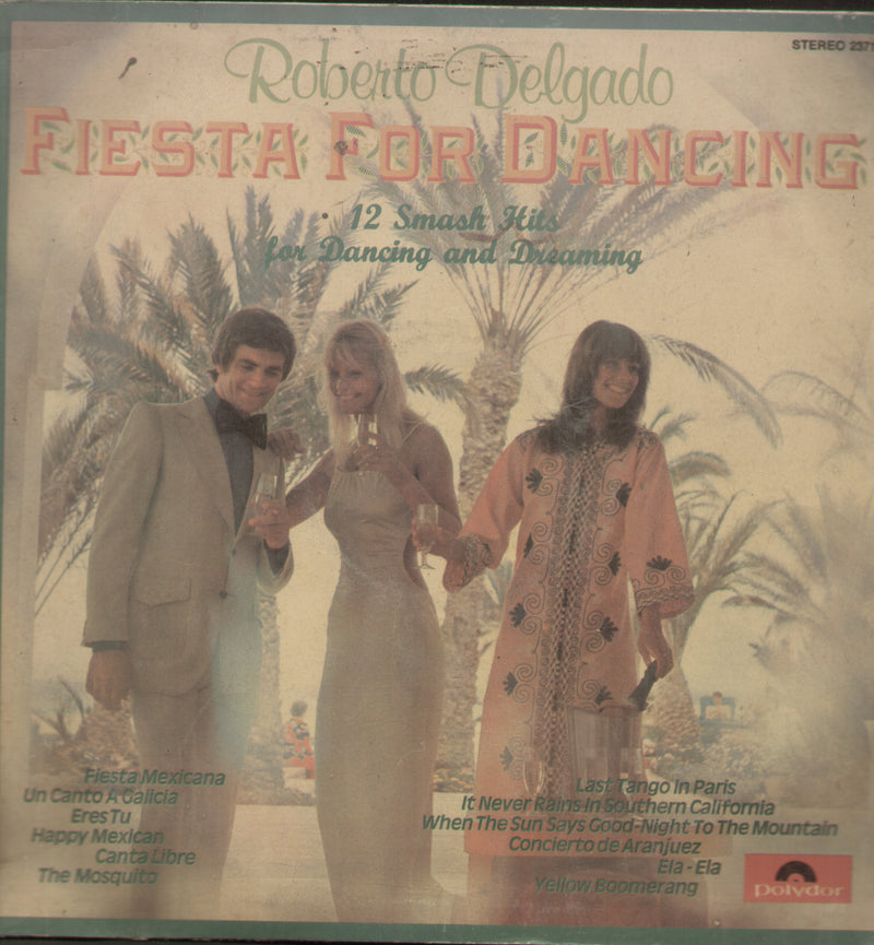 Fiesta For Dancing 12 Smash Hits — LP vinyl record cover