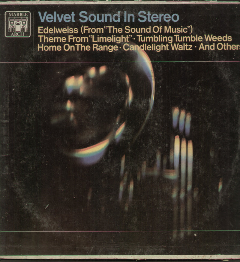 Velvet Sound in Stereo — 1968 LP vinyl record cover