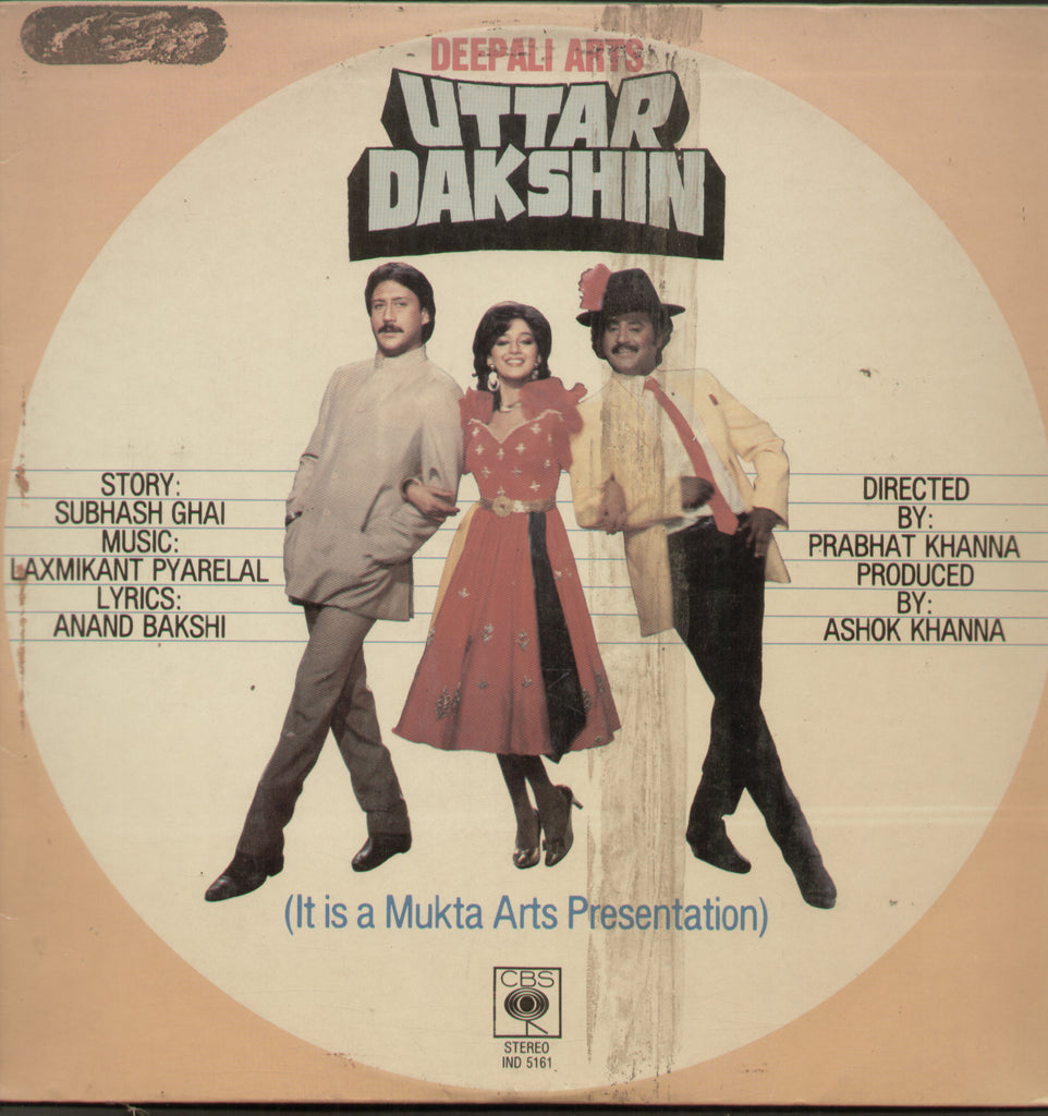Uttar Dakshin 1980 - Hindi Bollywood Vinyl LP
