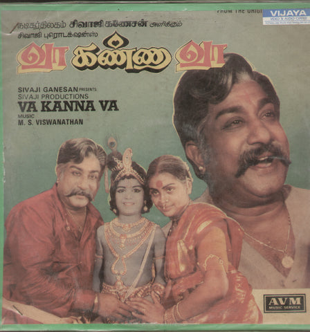 Va Kanna Va - Tamil Bollywood Vinyl LP