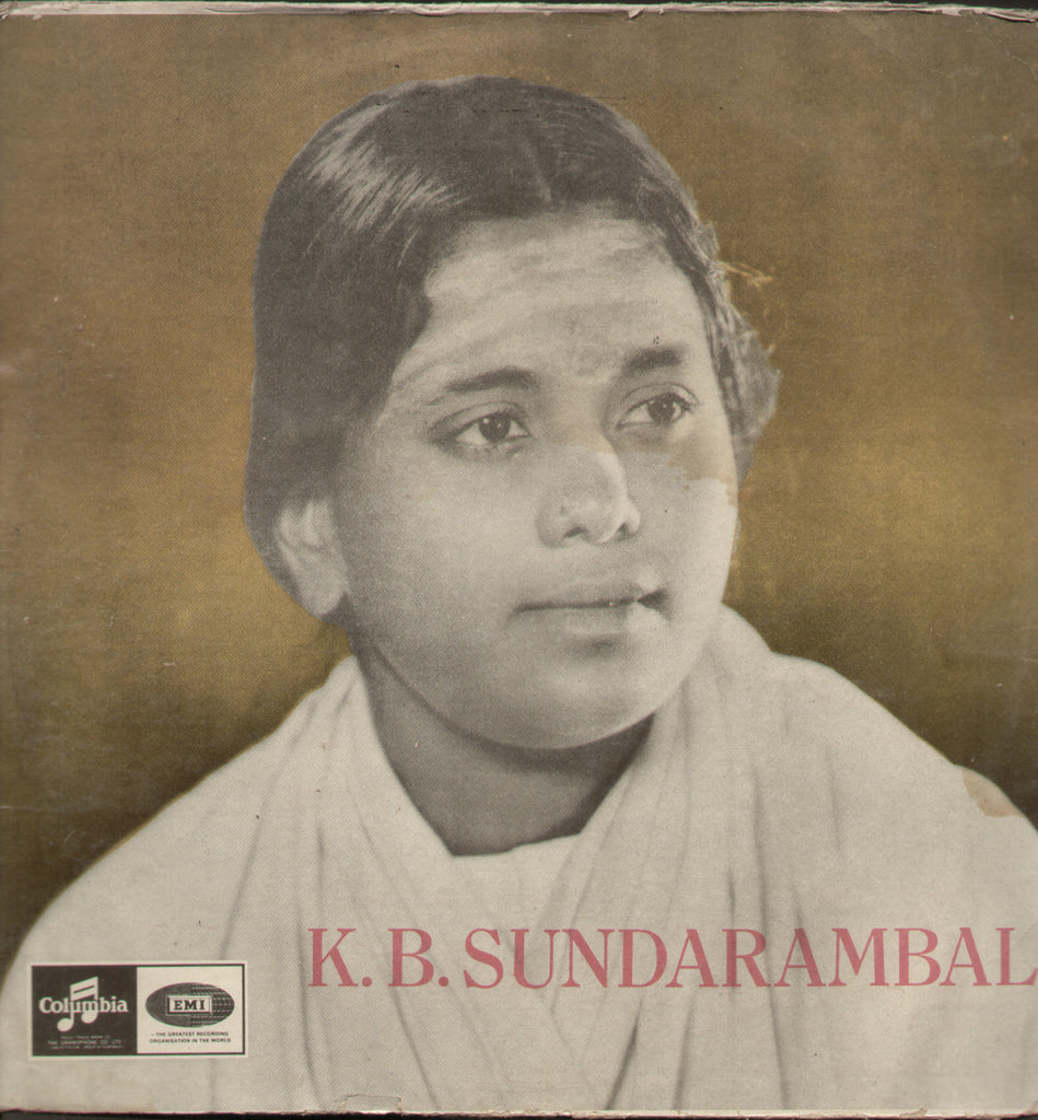Tamil Basic Devotional Songs K.B Sundarambal 1963 - Tamil Bollywood Vinyl LP