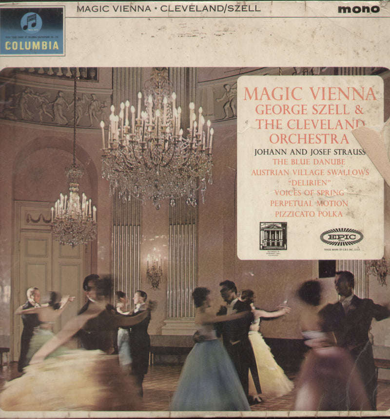 Magic Vienna George Szell & The Cleveland Orchestra — LP vinyl record cover