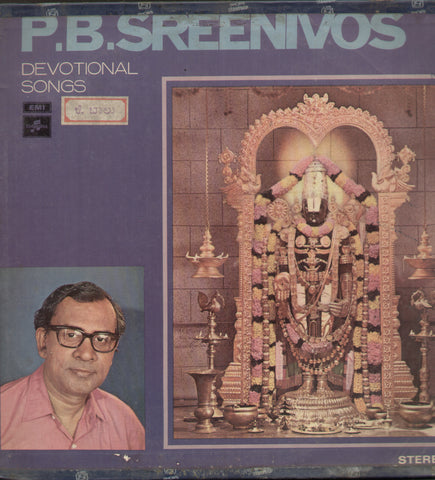 Devotional Songs (Sanskrit) P.B Sreenivos 1972 - Sanskrit Bollywood Vinyl L P