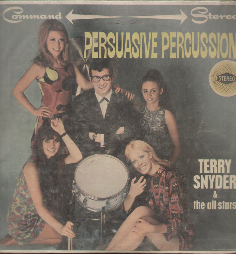 Persuasive Percussion Terry Snyder And All The Stars — LP vinyl record cover