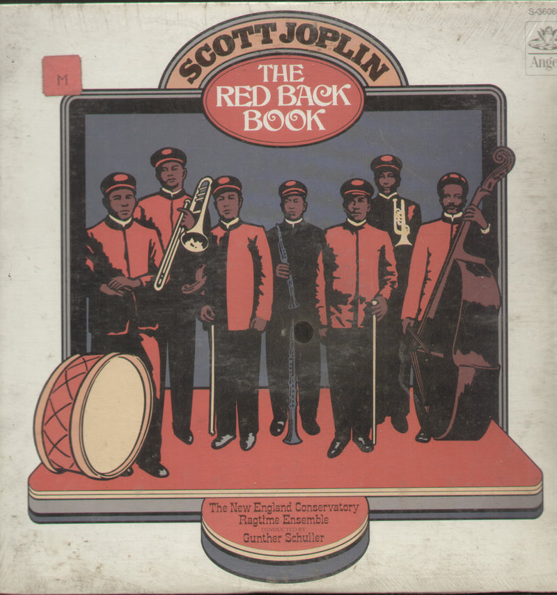 The Red Back Book by Scott Joplin — 1992 LP vinyl record cover