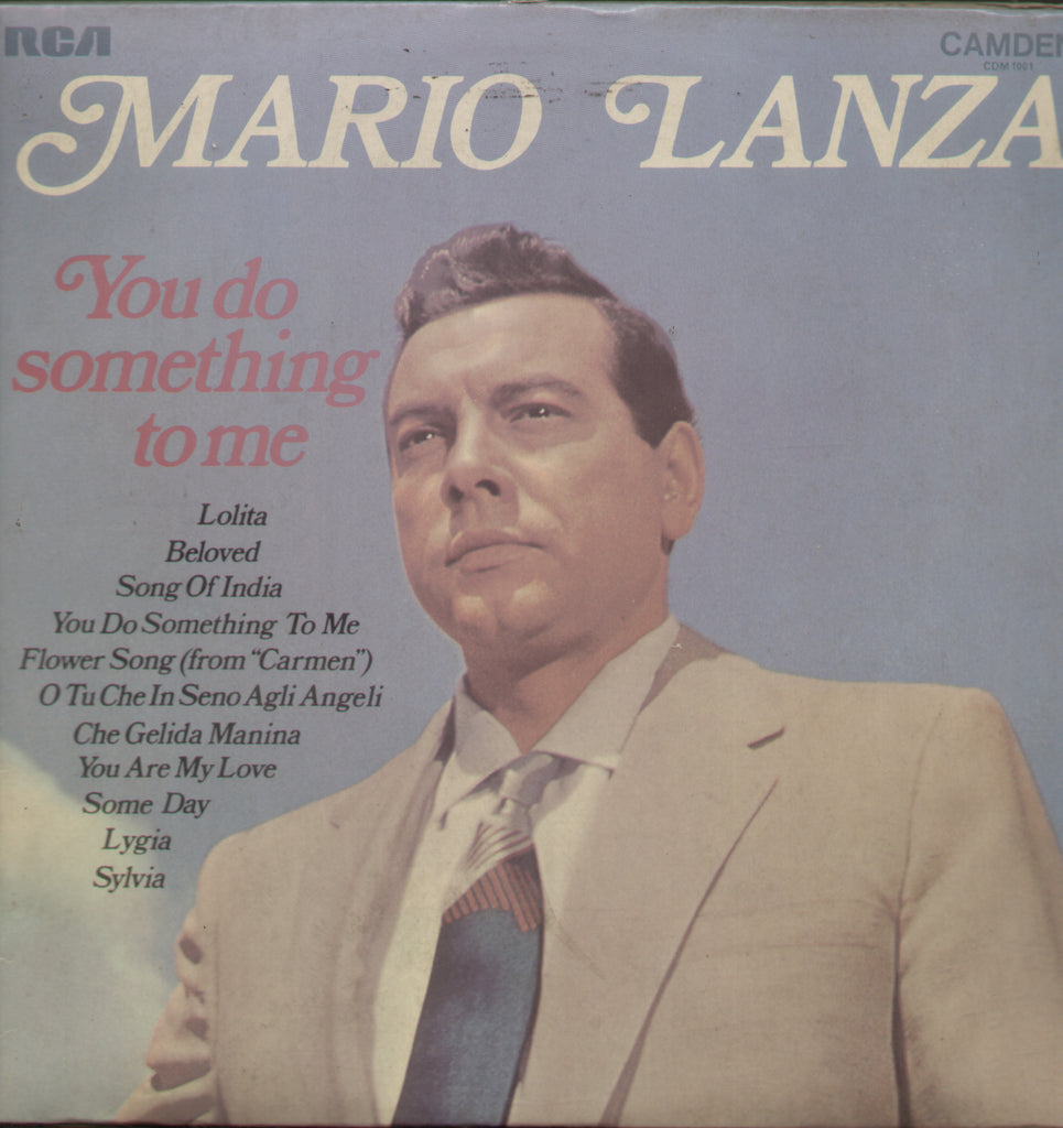 Mario Lainza You do Something to Me - English Bollywood Vinyl LP