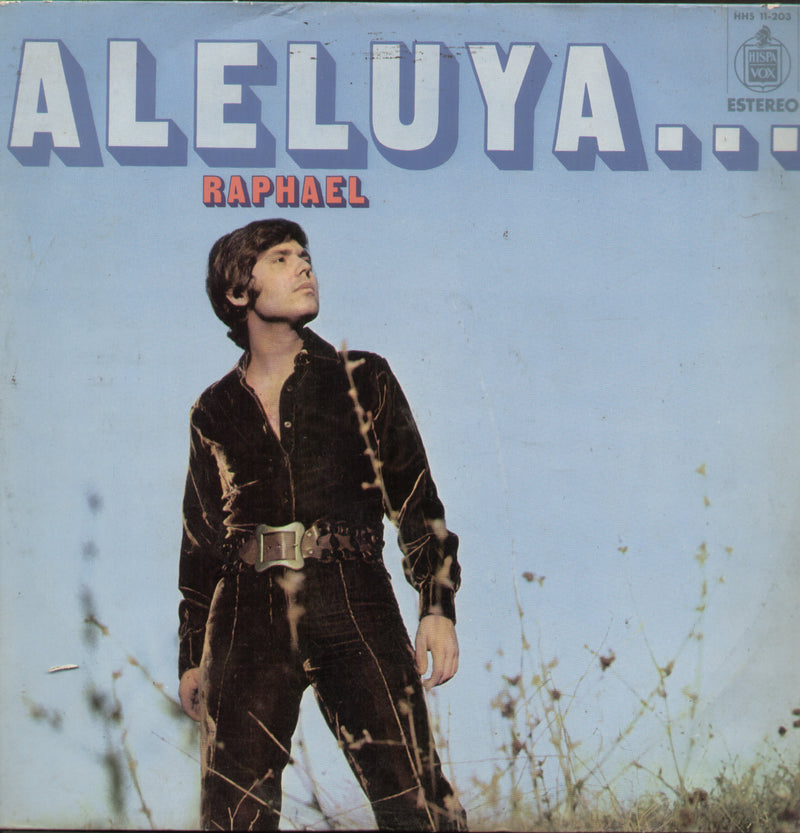 Aleluya Raphael — LP vinyl record cover