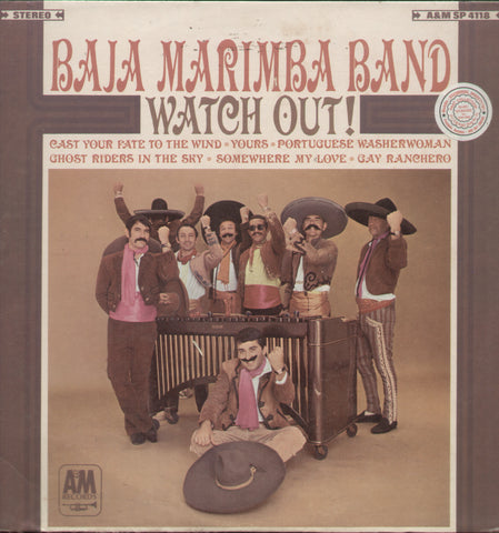 Baja Marimba Bano Watch Out - English Bollywood Vinyl LP