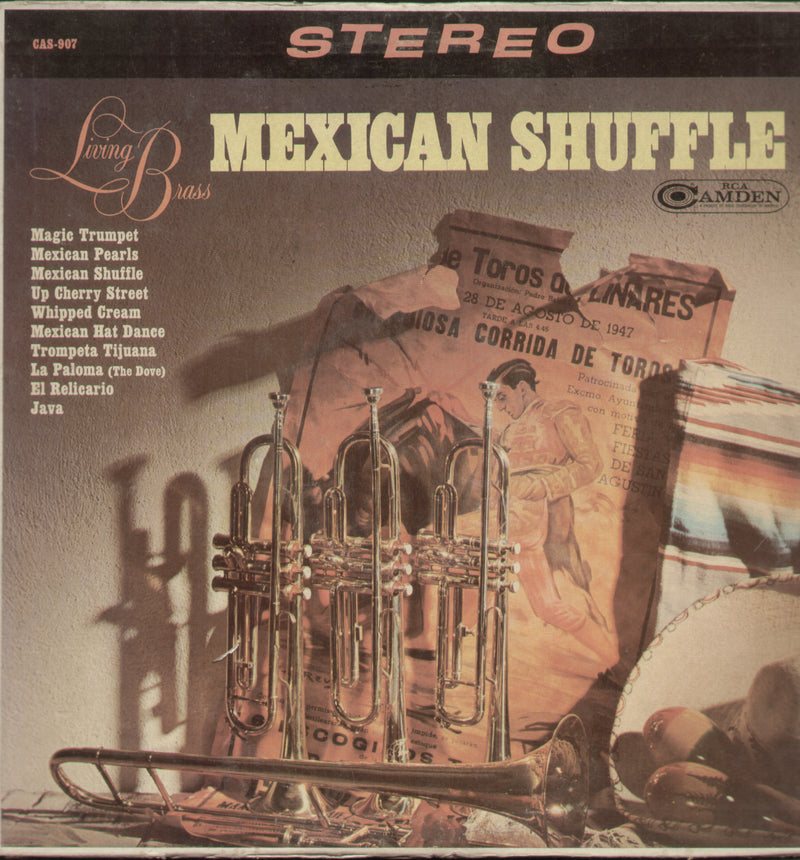 Living Brass Mexican Shuffle — LP vinyl record cover