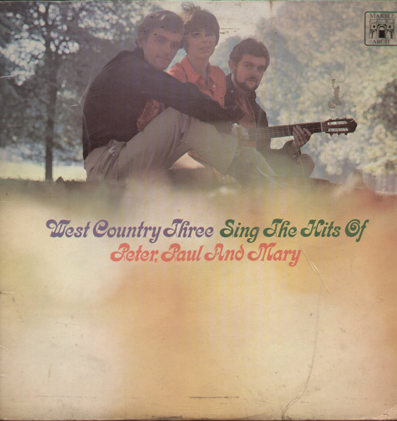 West Country Three Sing The Hits of Peter, Paul and Mary — LP vinyl record cover