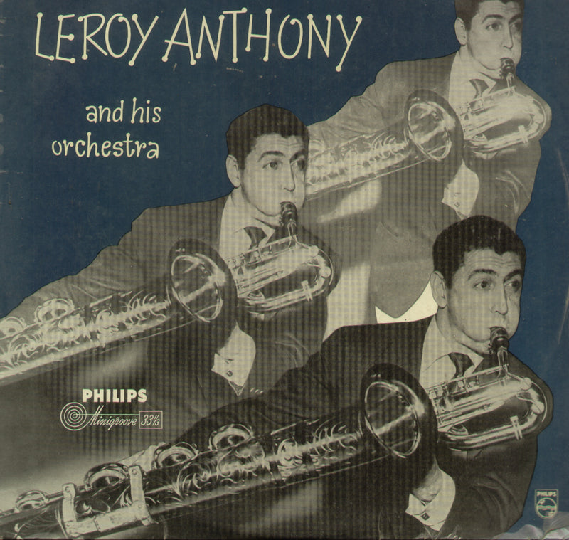 Leroy Anthony and his Orchestra — LP vinyl record cover