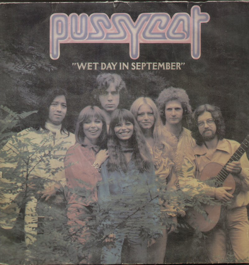 Pussy Cat Wet Day in September — LP vinyl record cover