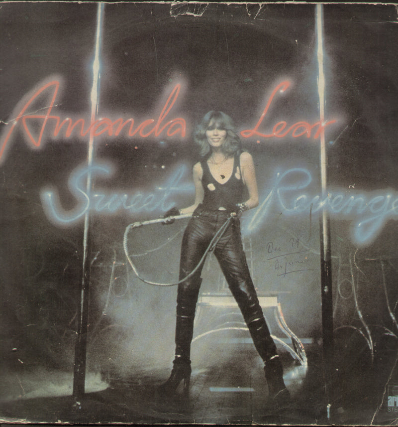 Amanda Lear Sweet Revenge — LP vinyl record cover