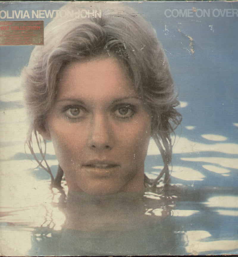 Olivia Newton-John Come On Over — LP vinyl record cover