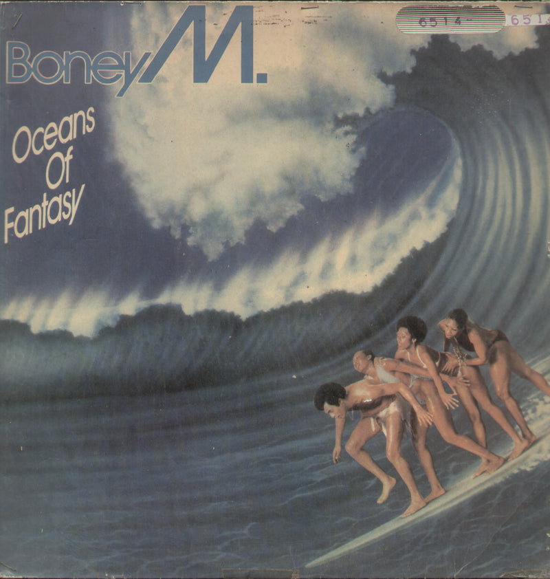 Boney M. Oceans Of Fantasy — 1979 LP vinyl record cover