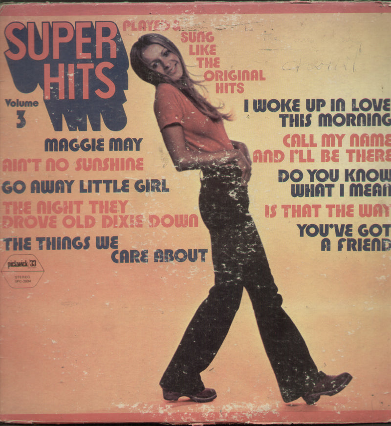 Super Hits Volume 3 — LP vinyl record cover