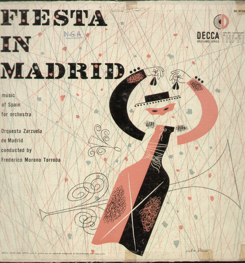 Fiesta In Madrid — LP vinyl record cover