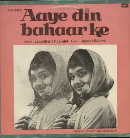 Aaye Din Bahaar Ke -  Hindi Bollywood Vinyl LP