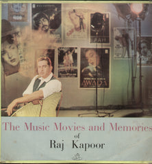 The Music Movies and Memories of Raj Kapoor - Hindi Bollywood Vinyl LP