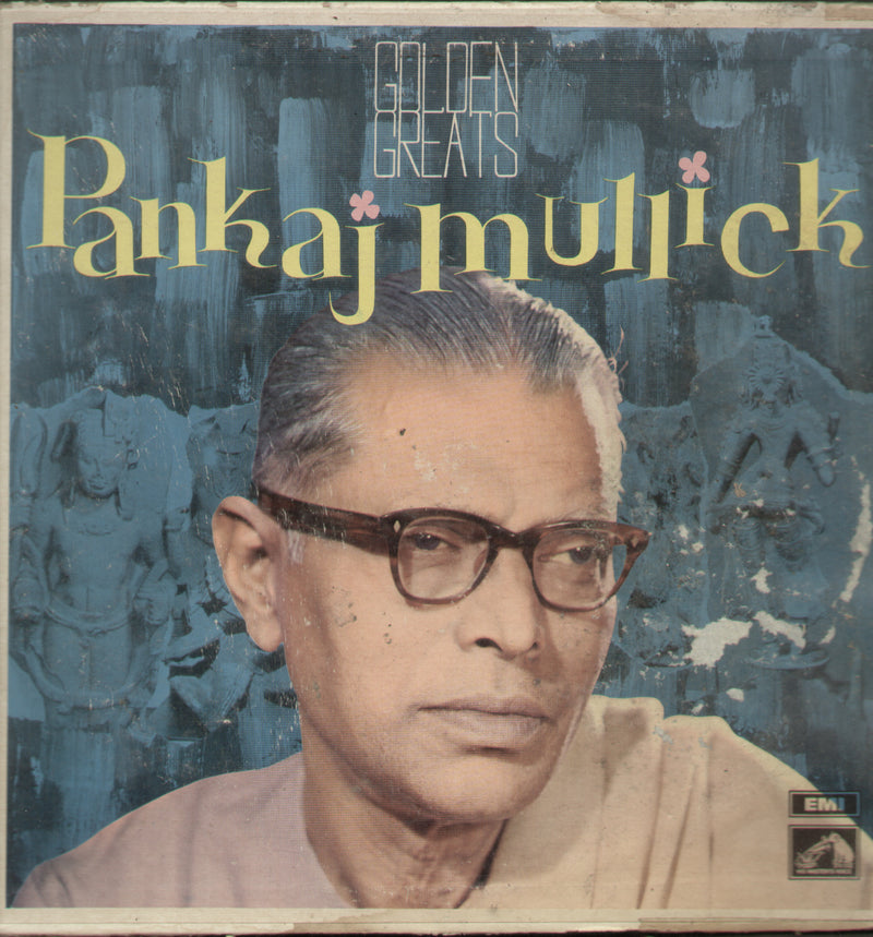 Tagore by Golden Greats Pankaj Mullick — compilation LP vinyl record cover