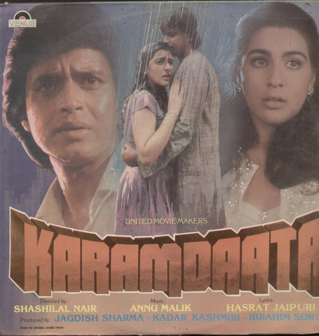 Karamdaata 1986 - Hindi Bollywood Vinyl LP