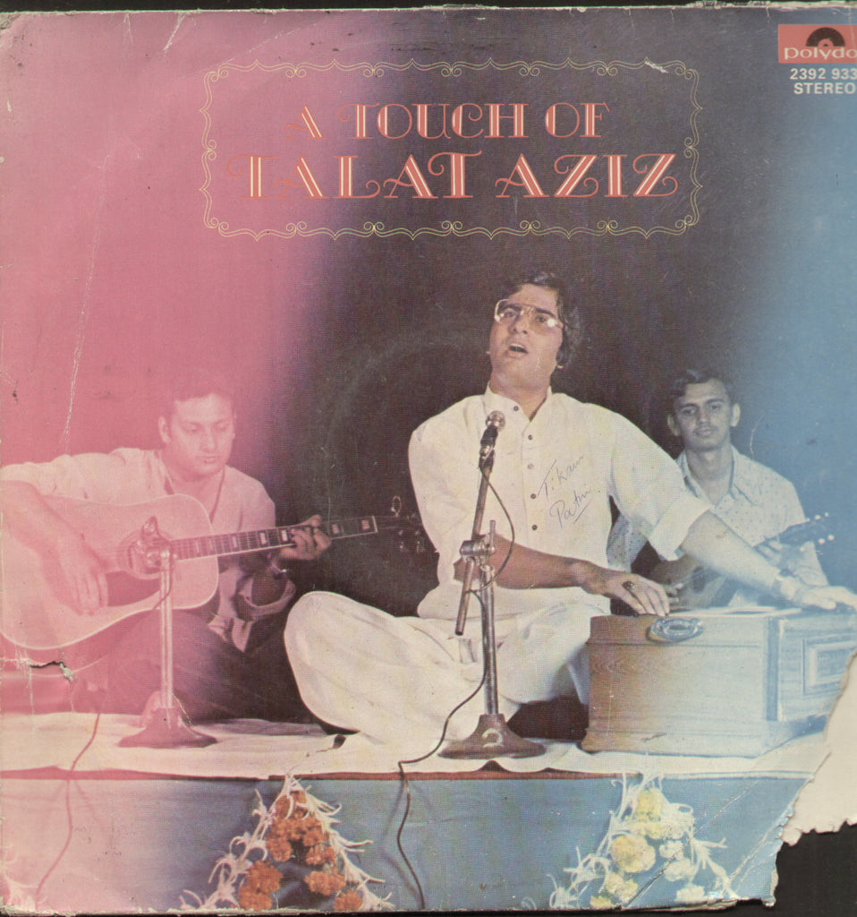 A Touch Of Talat Aziz - Compilation Bolywood Vinyl LP