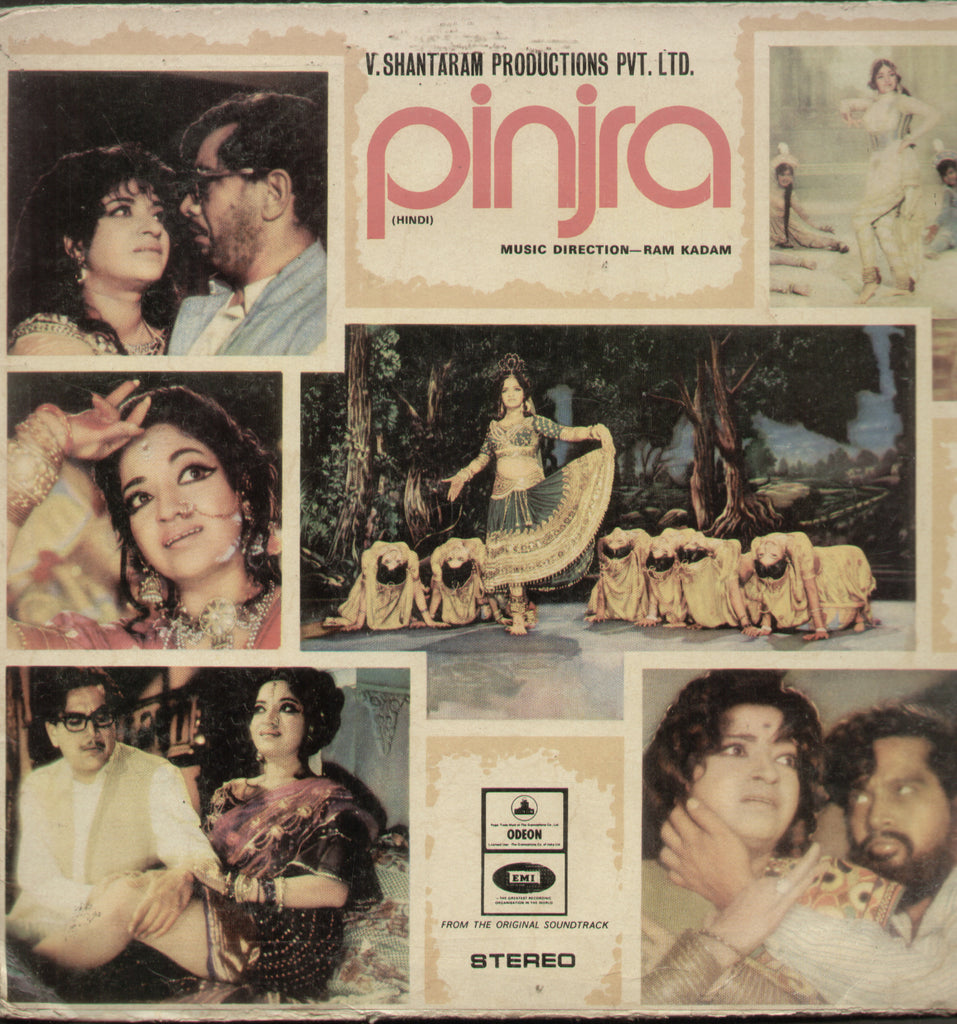 Pinjra 1960 - Hindi Bollywood Vinyl LP