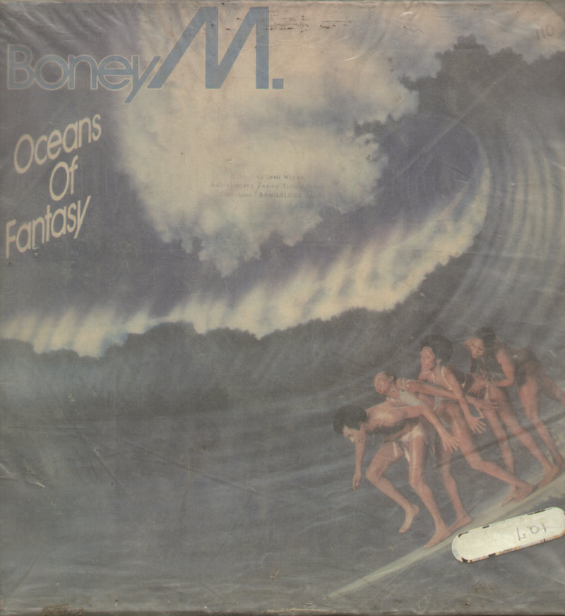 Boney M. Oceans Of Fantasy — 1979 LP vinyl record cover