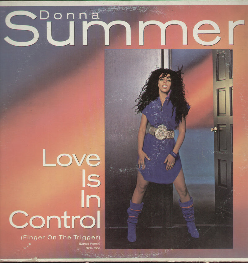 Love is in Control — LP vinyl record cover