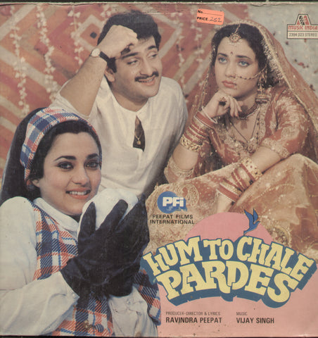 Hum To Chale Pardes - Hindi Bollywood Vinyl LP