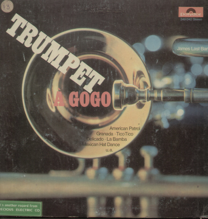 Trumpet A Gogo James Last Band — LP vinyl record cover