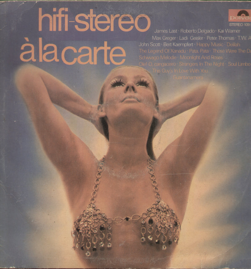 Hifi- Stereo Alacarte — LP vinyl record cover