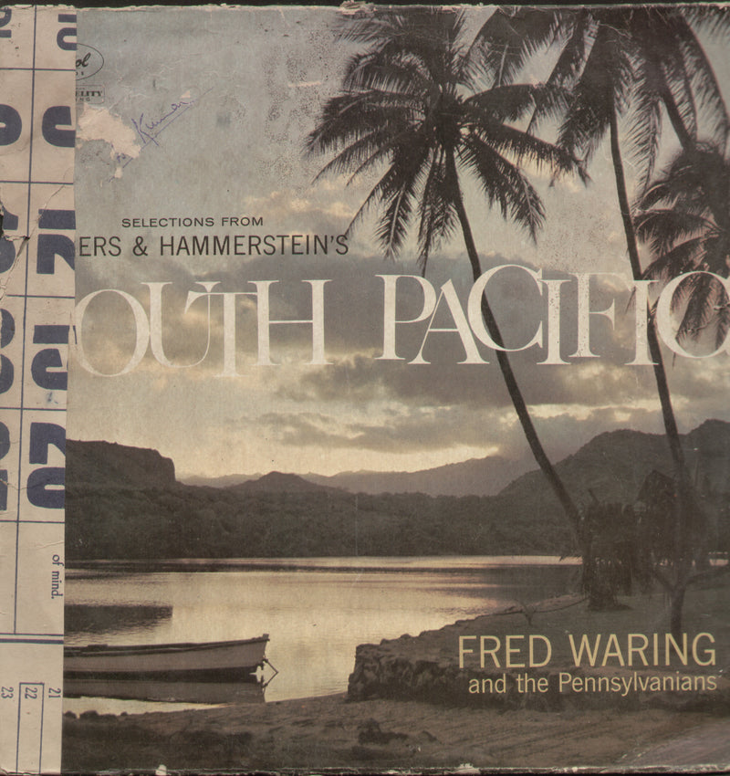 South Pacific Fred Waring and The Pennsylvanians — LP vinyl record cover