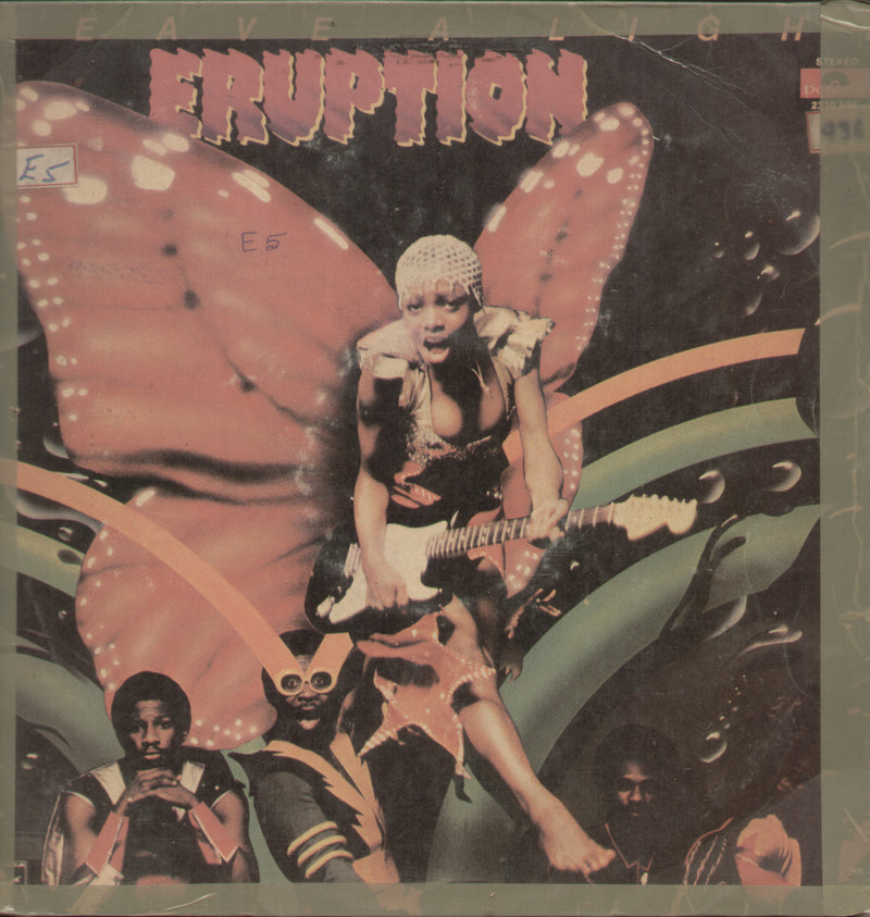 Eruption 1979 — 1979 LP vinyl record cover
