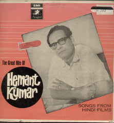 The Great Hits of Hemant Kumar - Hindi Bollywood Vinyl LP