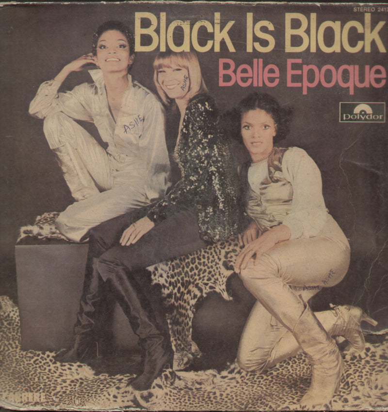 Black Is Black Belle Epoque — LP vinyl record cover