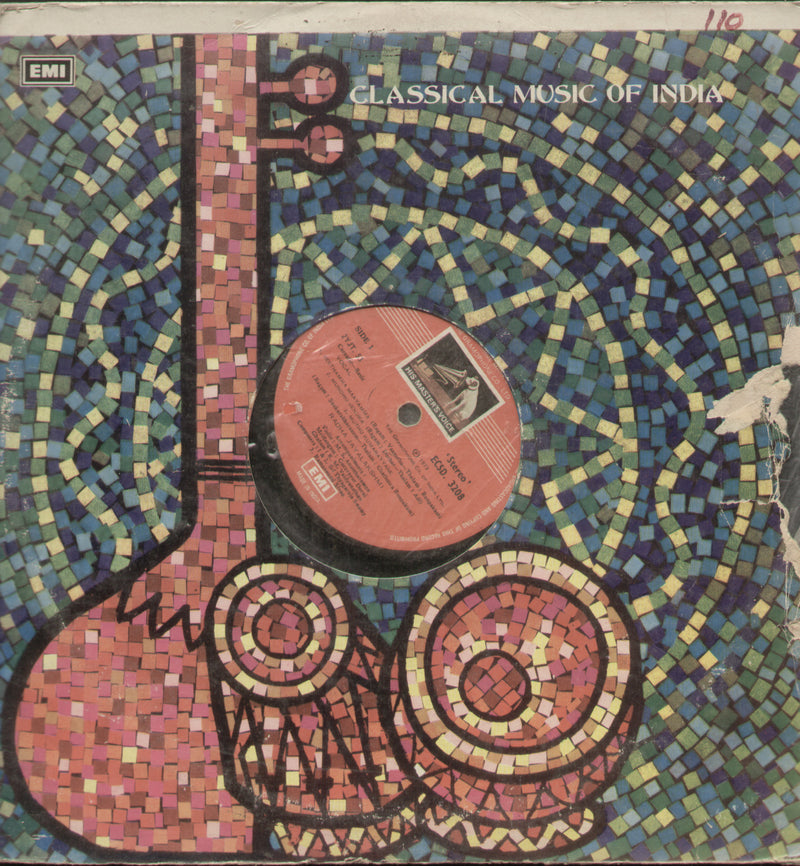 of India — Indian classical LP vinyl record cover