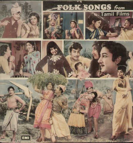 Folk Songs From Tamil Films - Tamil Bollywood Vinyl LP