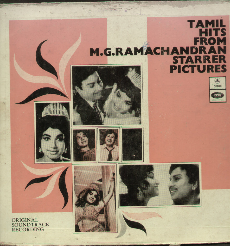 Tamil Hits From M.G. Ramachandran Starrer Pictures - Tamil Bollywood Vinyl LP