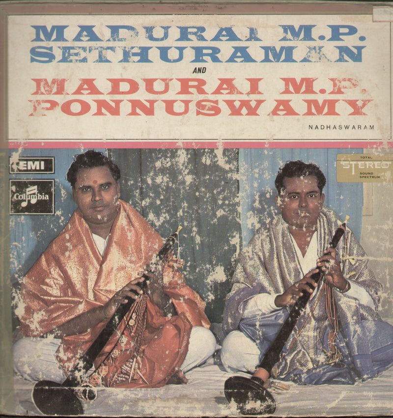 Madurai M.P.N. Sethuraman M.P.N. Ponnuswamy — compilation LP vinyl record cover